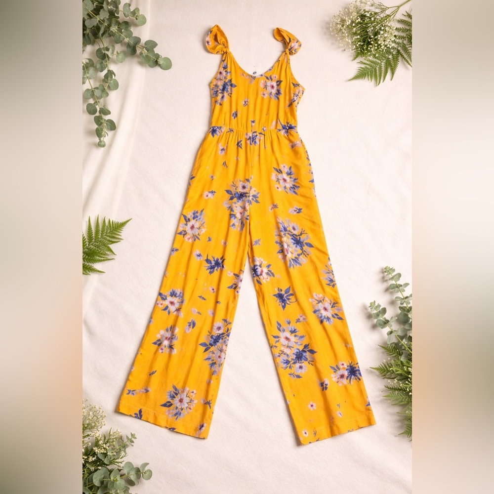 Jessica Simpson Martina Floral Jumpsuit